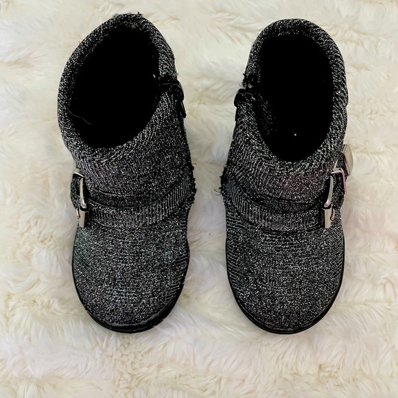Stuart Weitzman infant booties. - Picture 2 of 3